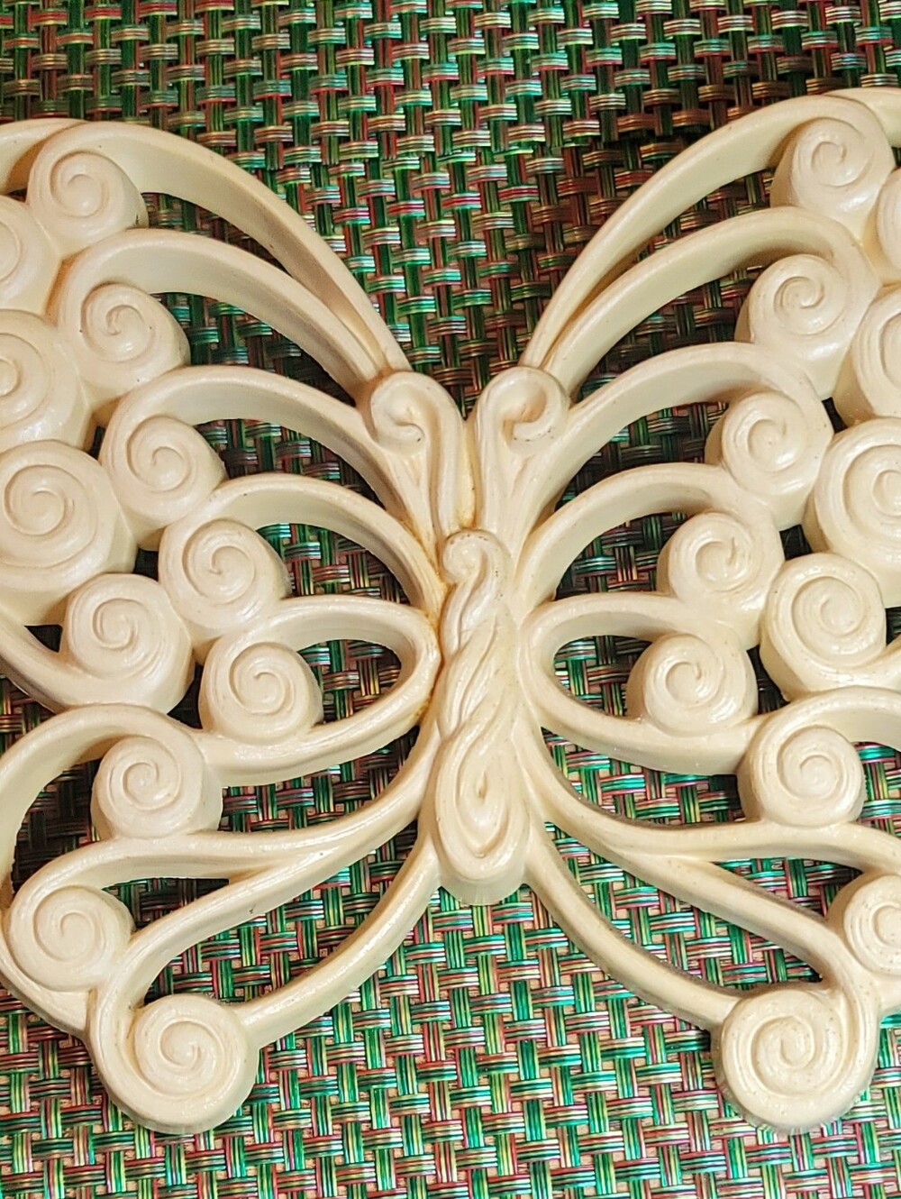 Mid Century 1970's HOMCO Decorative Butterfly Wall Accent - Home Wall Decor